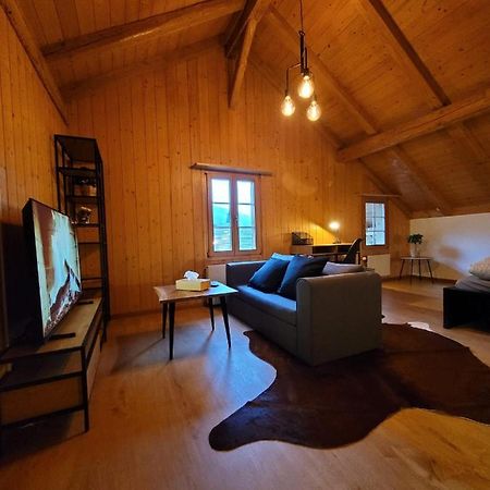 Forest View Apartment In Leissigen By Interlaken With No Kitchen Kültér fotó
