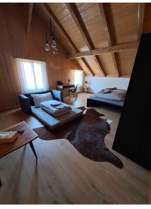 Forest View Apartment In Leissigen By Interlaken With No Kitchen Kültér fotó