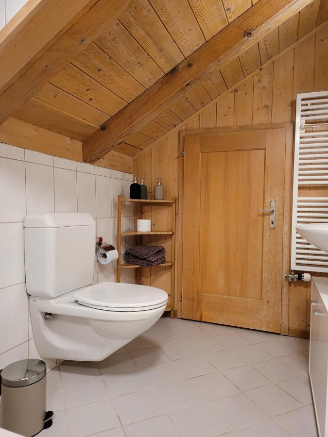 Forest View Apartment In Leissigen By Interlaken With No Kitchen Kültér fotó