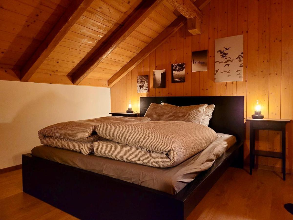 Forest View Apartment In Leissigen By Interlaken With No Kitchen Kültér fotó